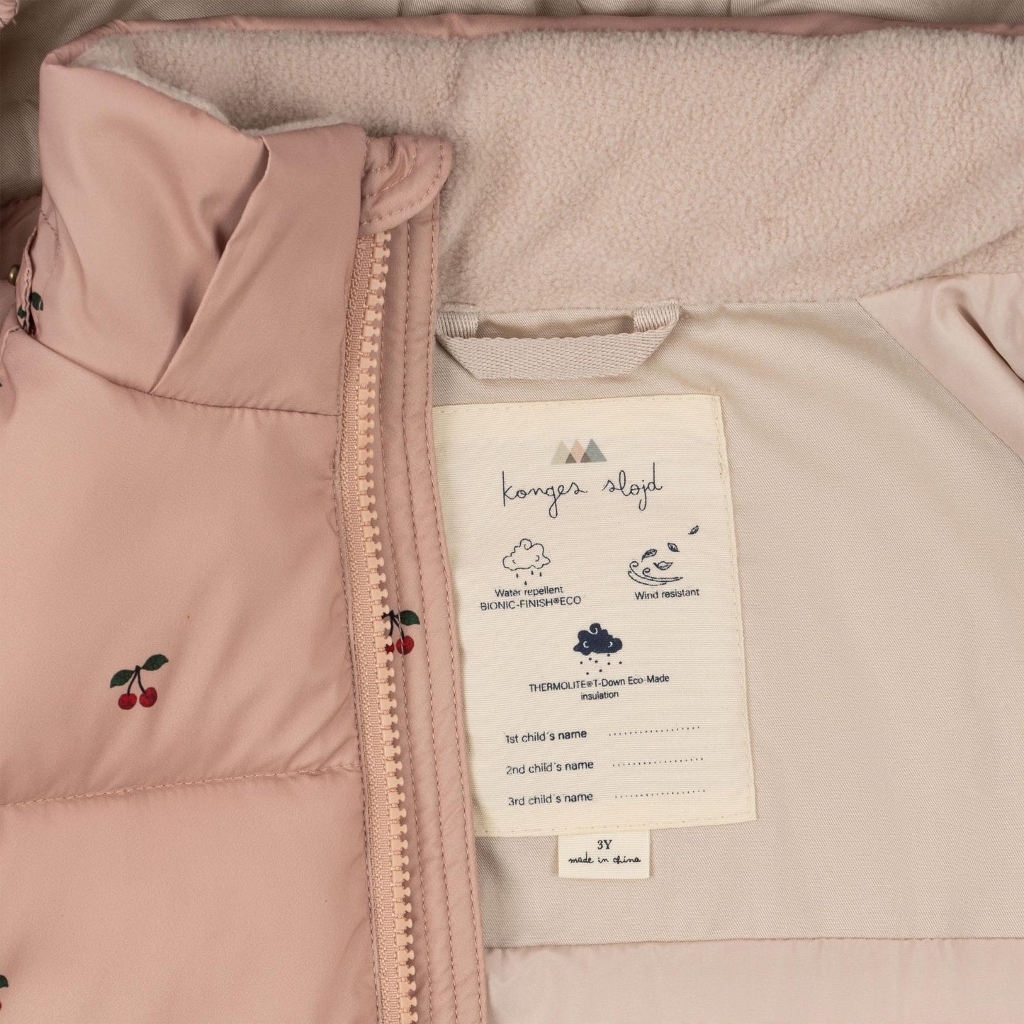 [Konges slojd] Nuka Jacket GRS - Cherry Blush