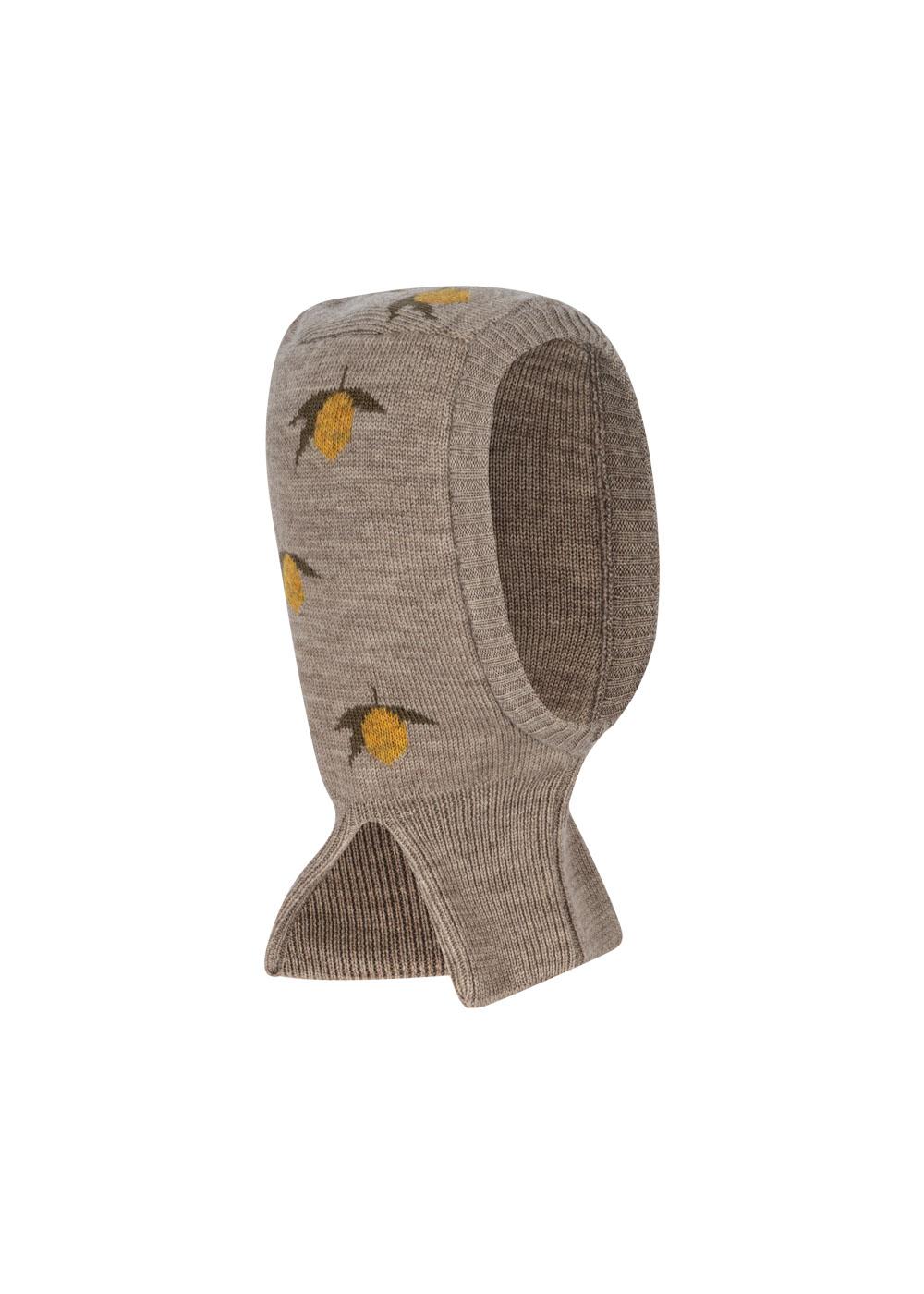 [Konges slojd] Belou Lemon Knit Balaclava - Lemon