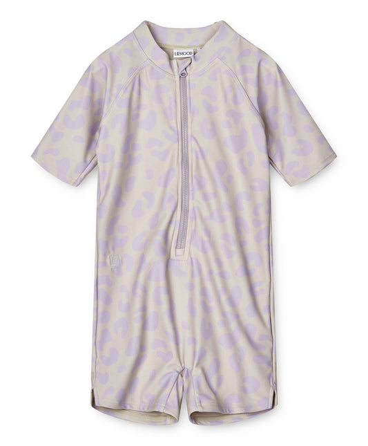 [Liewood ] MAX SWIM Jumpsuit LEO / MISTY LILAC