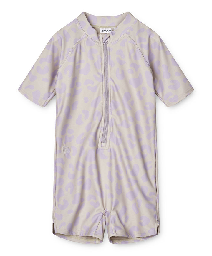 [Liewood ] MAX SWIM Jumpsuit LEO / MISTY LILAC