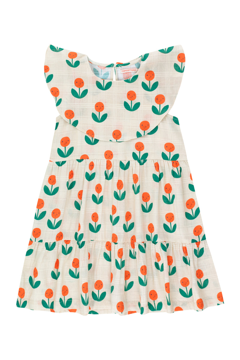 [TINY COTTONS] PEONIES FRILLS DRESS