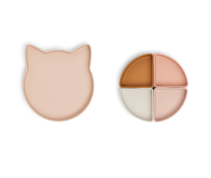 [Liewood] ARNE DIVIDER PLATE - Cat rose multi mix