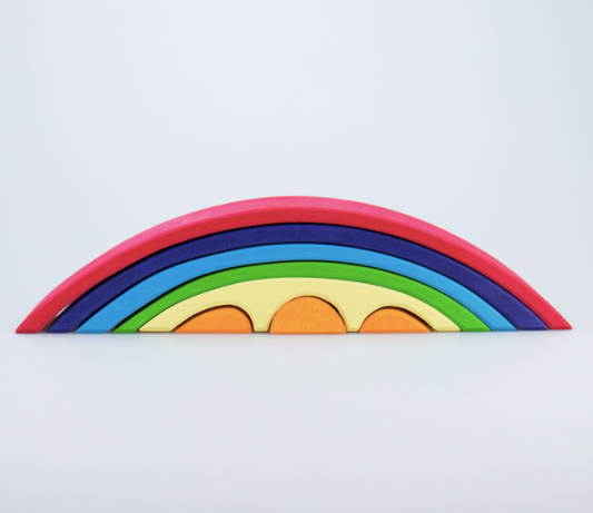 Glückskäfer Bridge set, rainbow