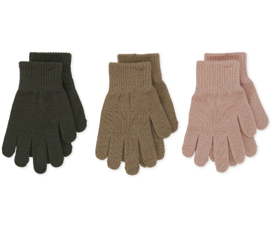 [Konges slojd] FILLA GLOVES-MAPLE SUGAR