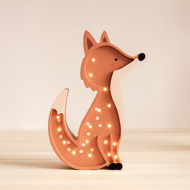 [r o o m G A G A ] Wooden Fox Lamp