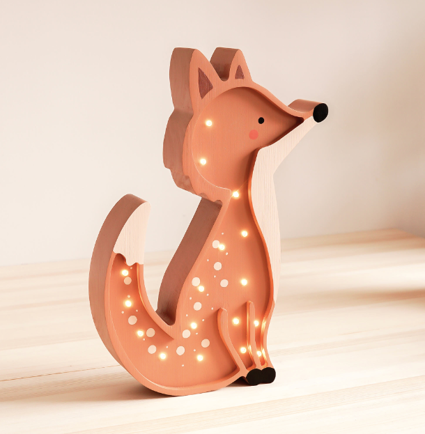 [r o o m G A G A ] Wooden Fox Lamp